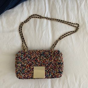 Purificacion Garcia Beaded Handbag